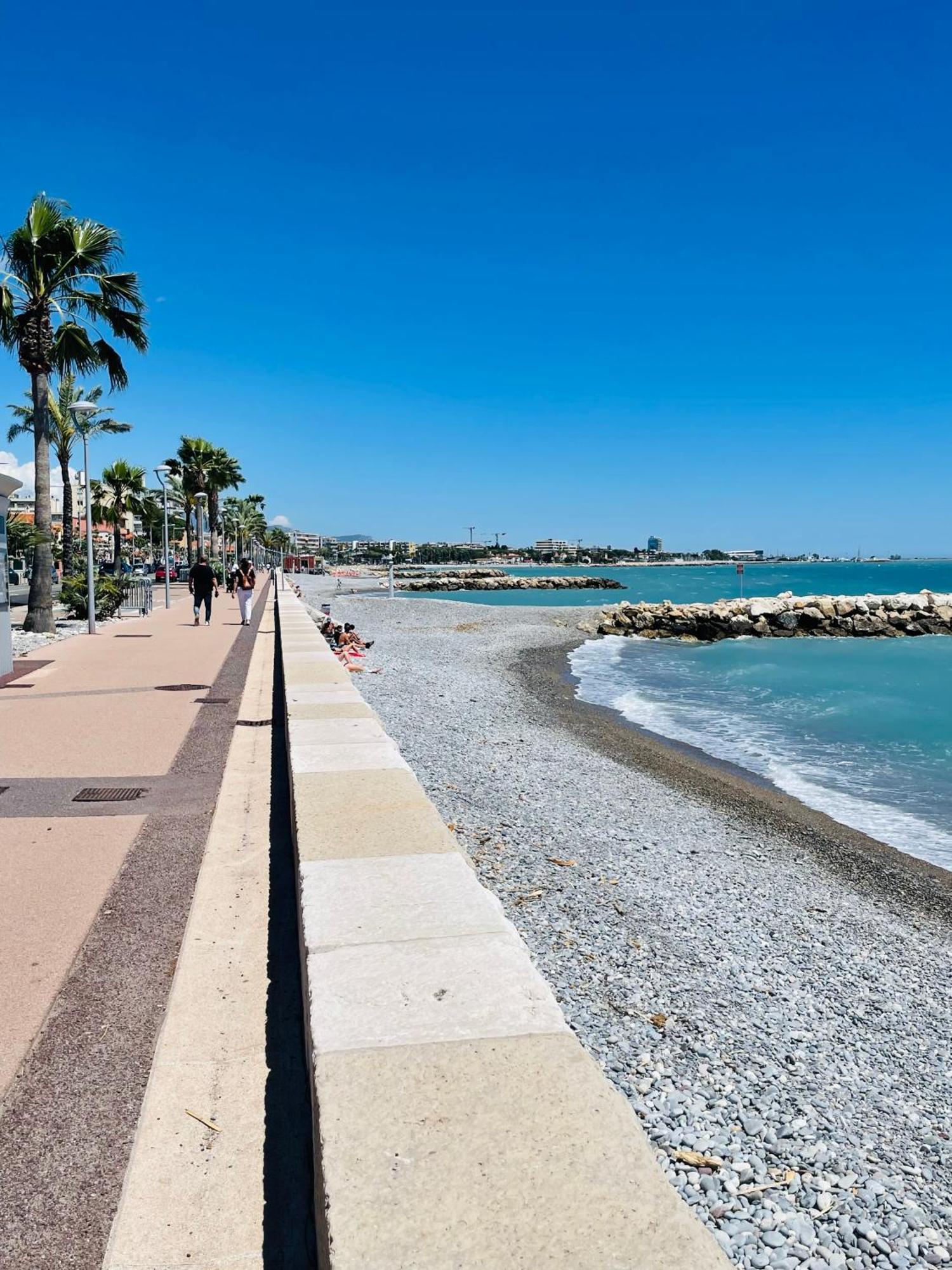 Cocon Douillet Face A La Mer De Cagnes Sur Mer Экстерьер фото